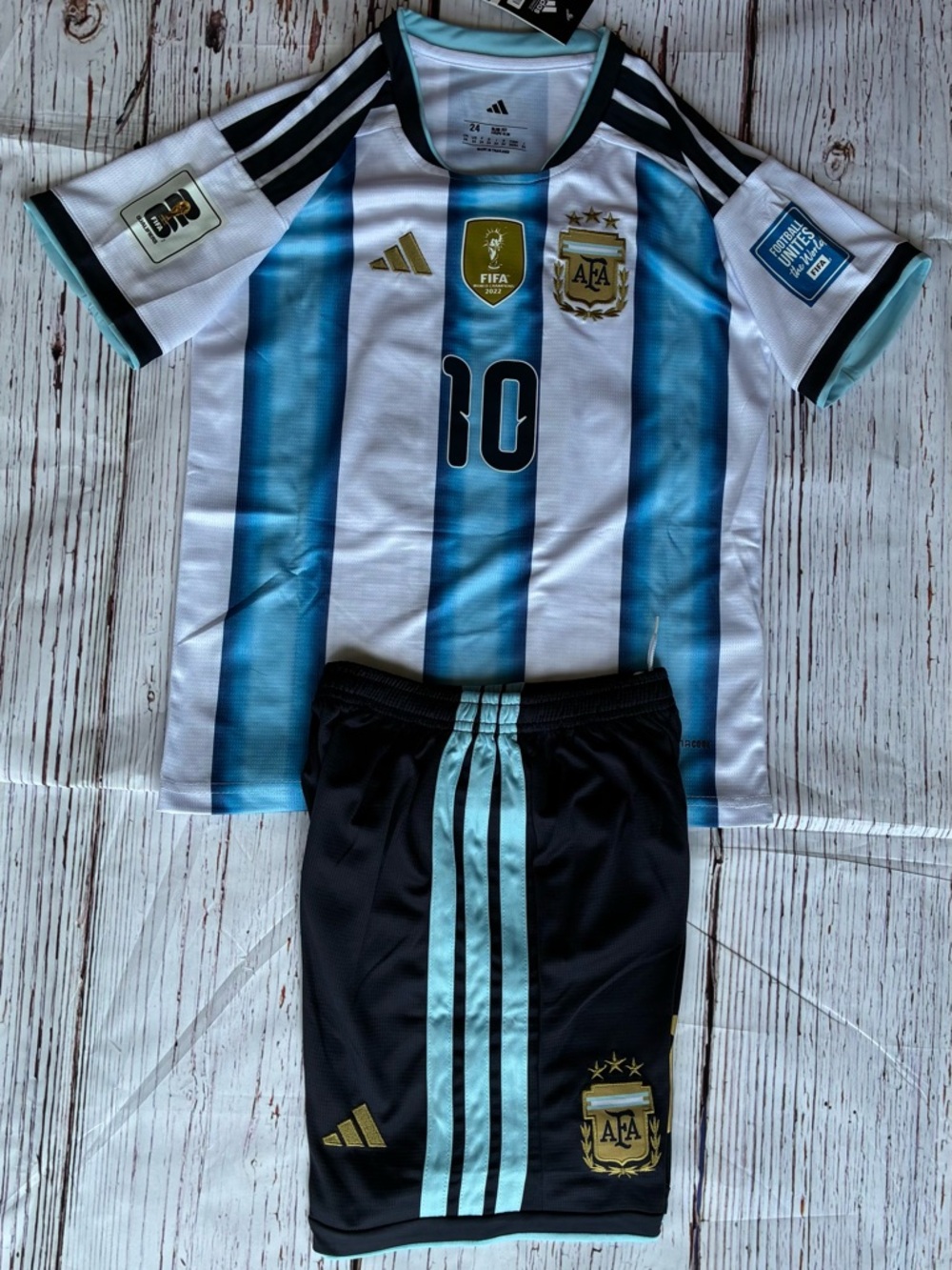 Argentina Messi #10 set for kids - Picture 2 of 5